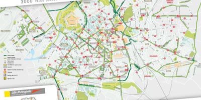 Mapa Lille bike