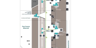 Mapa Lille eurostar geltokia