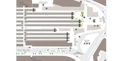 Lille tren geltokia mapa