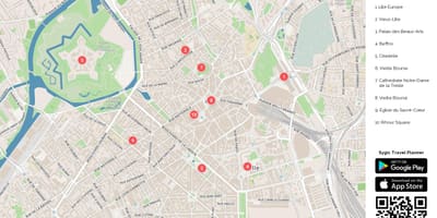 Lille turismo-erakargarri mapa