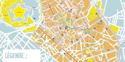 Mapa Lille-udalerri